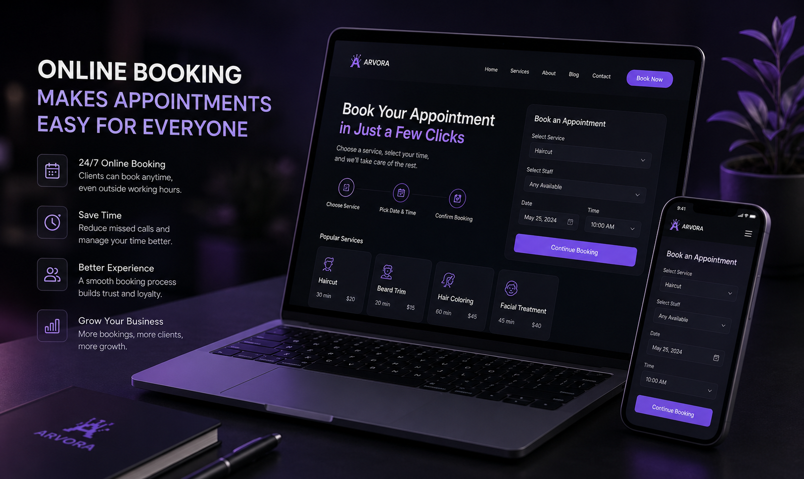 How Online Booking Systems Help Barbers, Clinics, and Salons Get More Clients